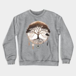 Dream Catcher Tree - Designs for a Green Future Crewneck Sweatshirt